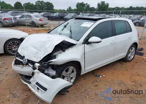 2017 Volkswagen Golf Tsi S 4-Door/Tsi Se 4-Door/Tsi Sel 4-Door/Tsi Wolfsburg Edition 4-Door из США, поврежденный, VIN 3VW217AU5HM066386